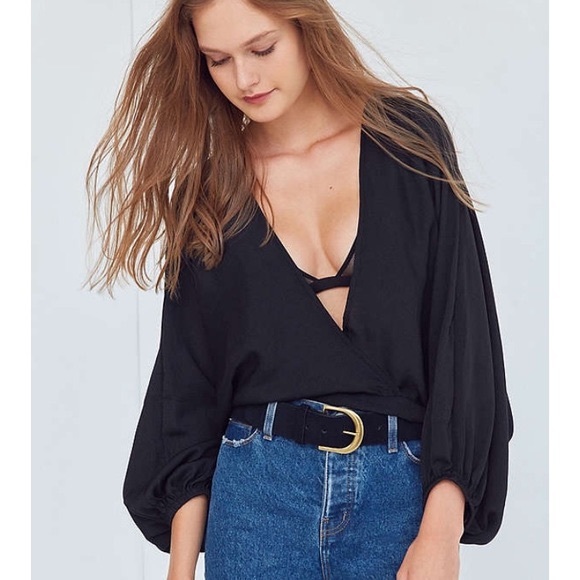 Urban Outfitters Tops - UO Silence & Noise Carla Dolman Black Top Size XS